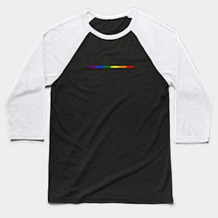 Gay Pride Flag Baseball T-Shirt